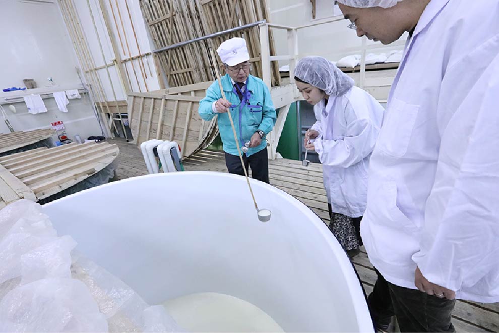 羽陽男山　男山酒造株式会社 GARDEN