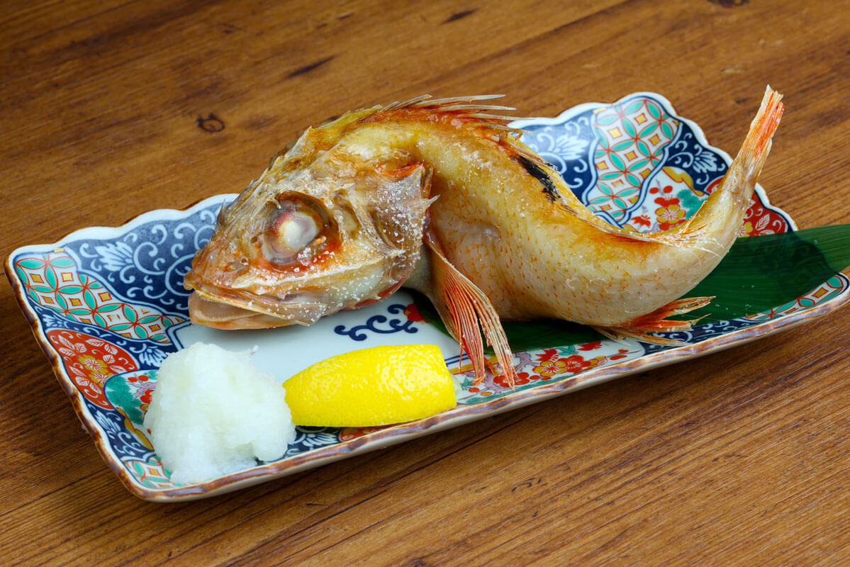 きんきの原始焼き