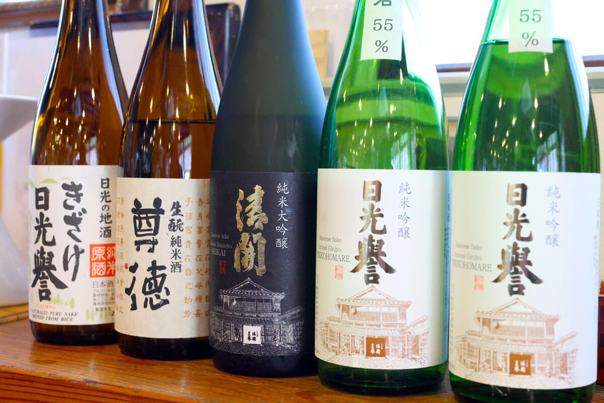 販売されている日本酒