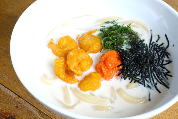 クリーミー明太子うどん