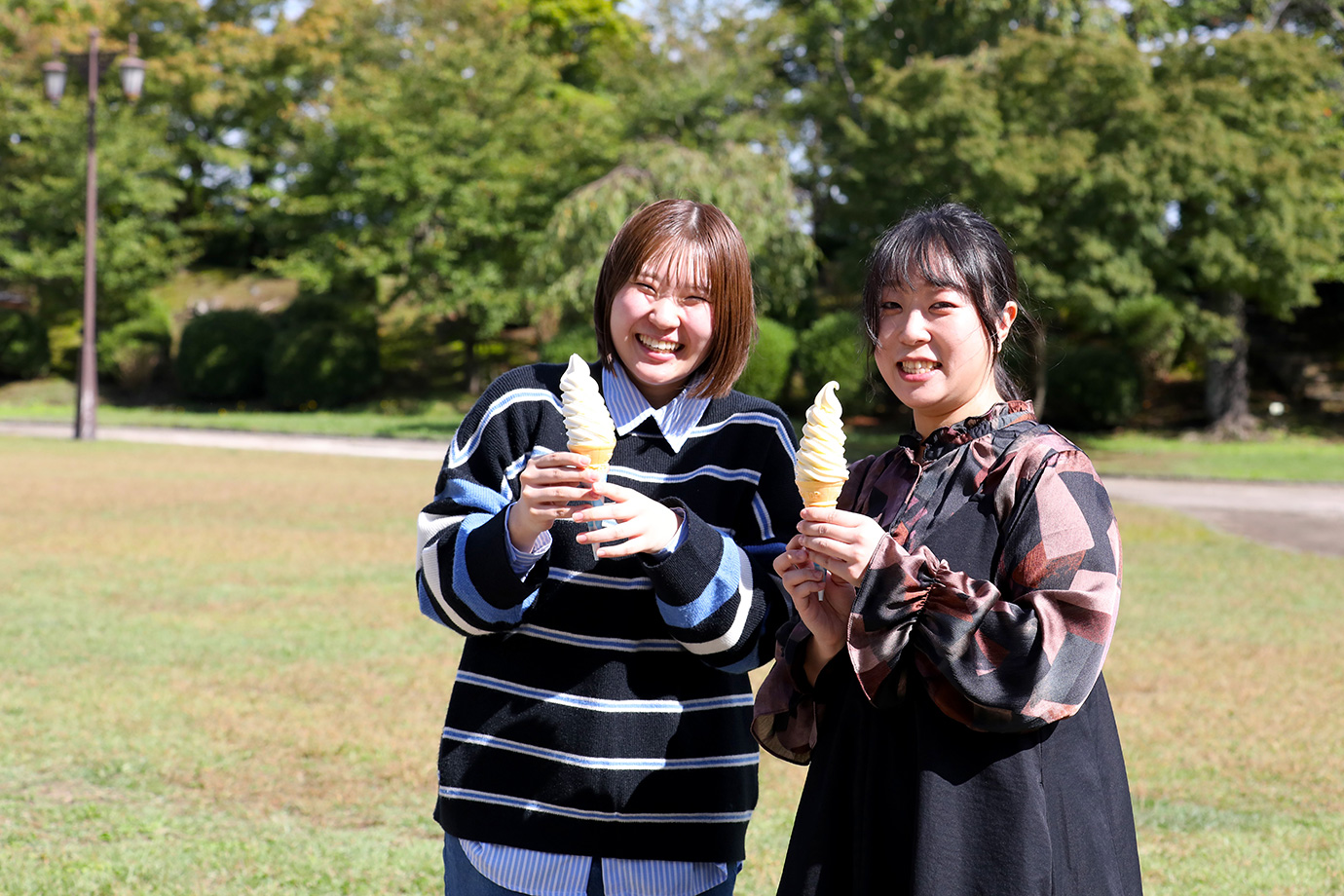 Akita Inu Fureaidokoro in Senshu Park