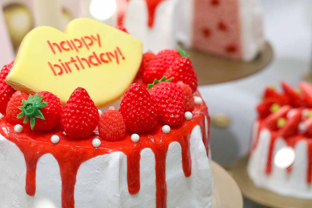 週年紀念戚風蛋糕 奢華草莓